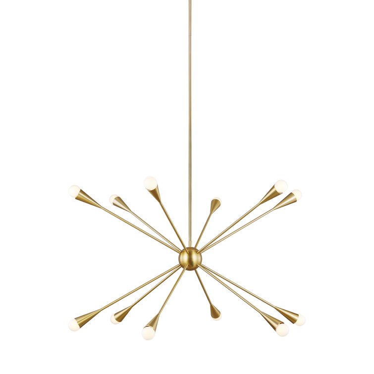 ED Ellen DeGeneres Jax 12 Light Sputnik Sphere Chandelier